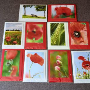 Handgefertigte Fotokunstkarten