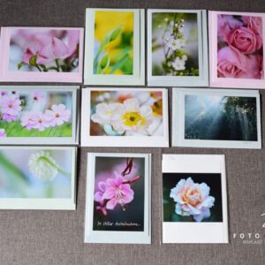 Handgefertigte Fotokunstkarten