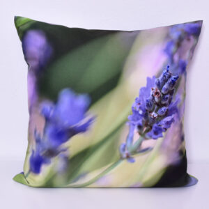 Kissen bedruckt mit Blumenmotiv - Grasgeflüster