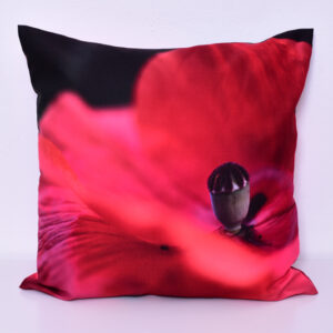 Kissen bedruckt mit Blumenmotiv - Lebenskraft