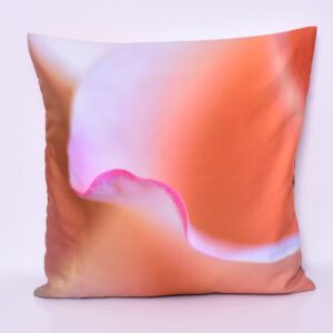 Kissen bedruckt mit Blumenmotiv - Oase des Friedens